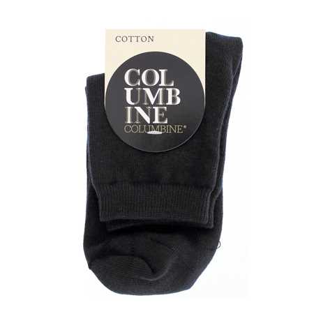 Black Ankle Crop Sock 3 Pack Kids Size