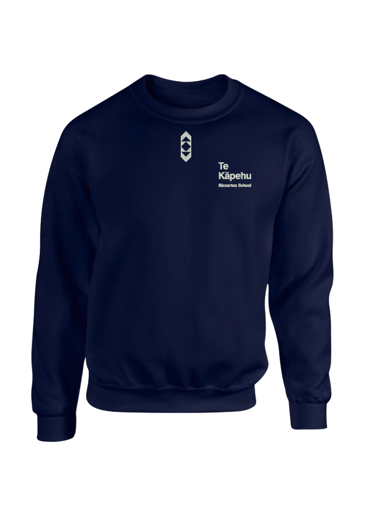 Riccarton Primary School Sweatshirt Crew Navy